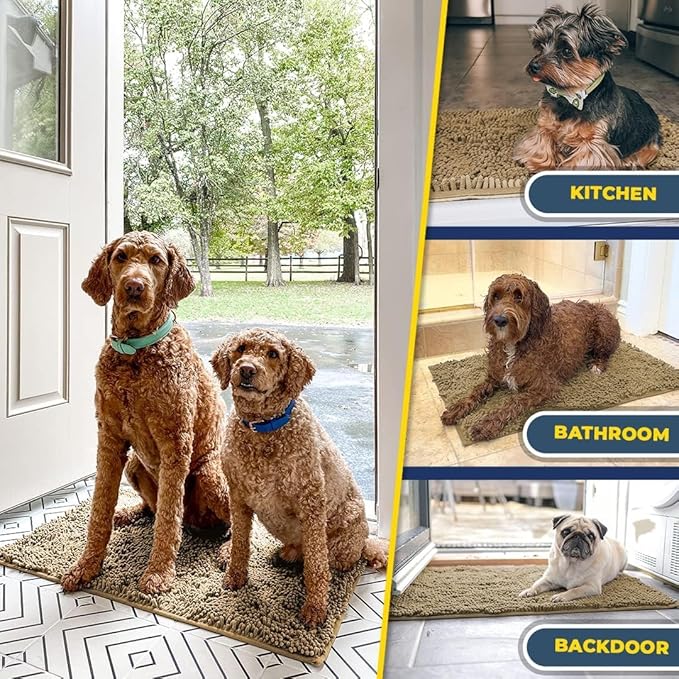 Muddy Mat® | Super Water Absorbent Door Mat Indoor, Microfiber Quick Dry