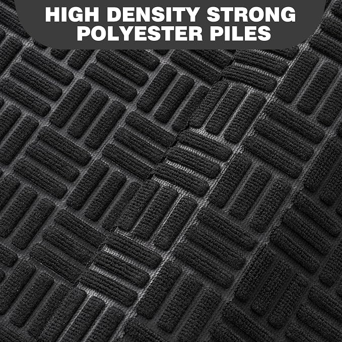 Mibao Front Door Mat, Heavy Duty Durable Welcome Mat