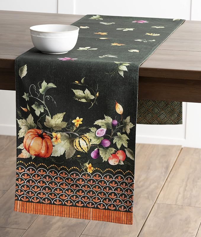 Maison d' Hermine Table Runner 100% Cotton 14.50" x 108" | Table Runners 108