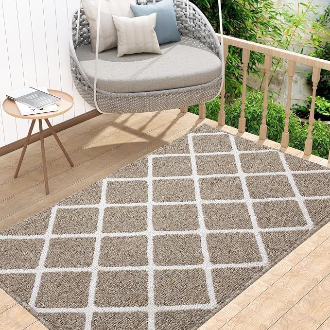 Finchitty Indoor Door Mat, Dirt Resistant and Absorbent, Low-Profile, Washable