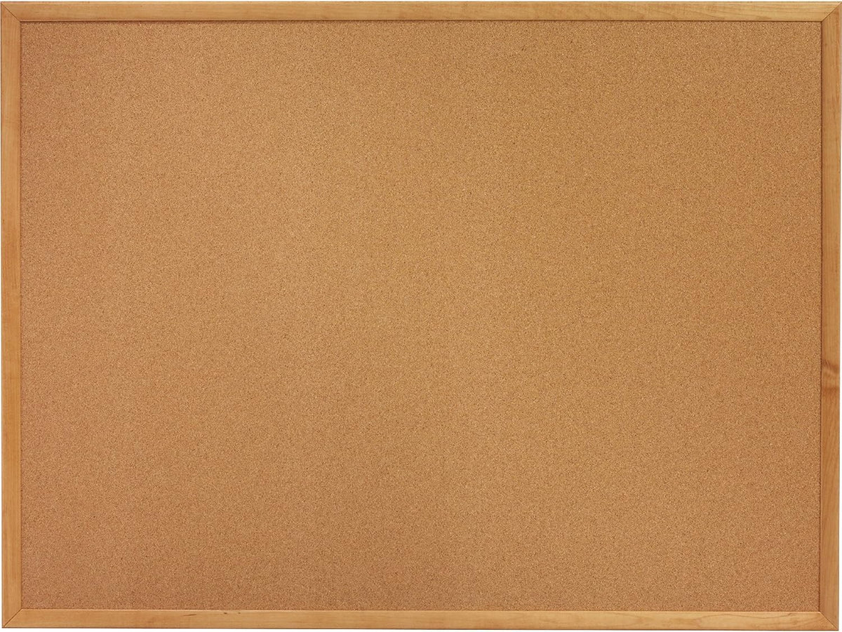Cork Board 6 x 4 Oak frame bulletin board