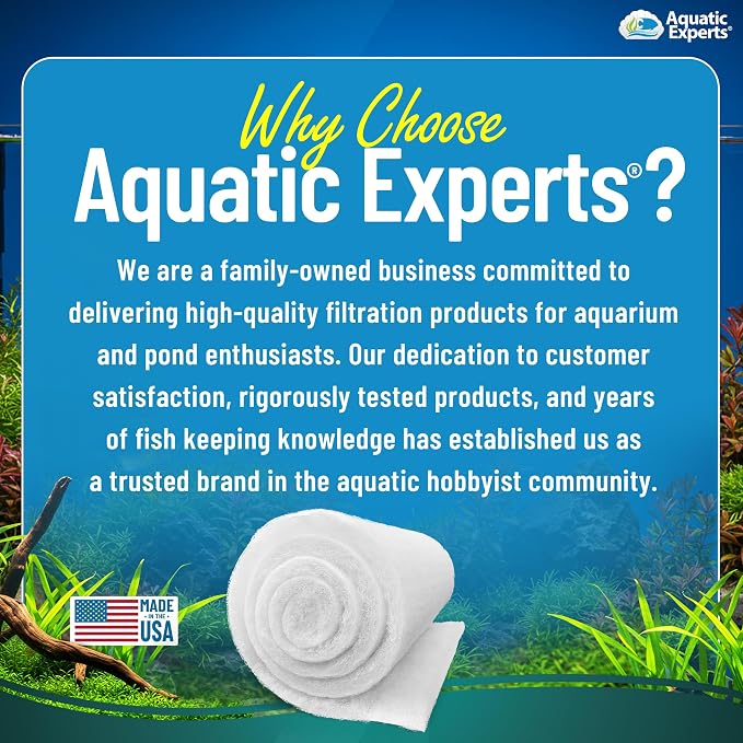 Aquatic Experts Aquarium Filter Floss