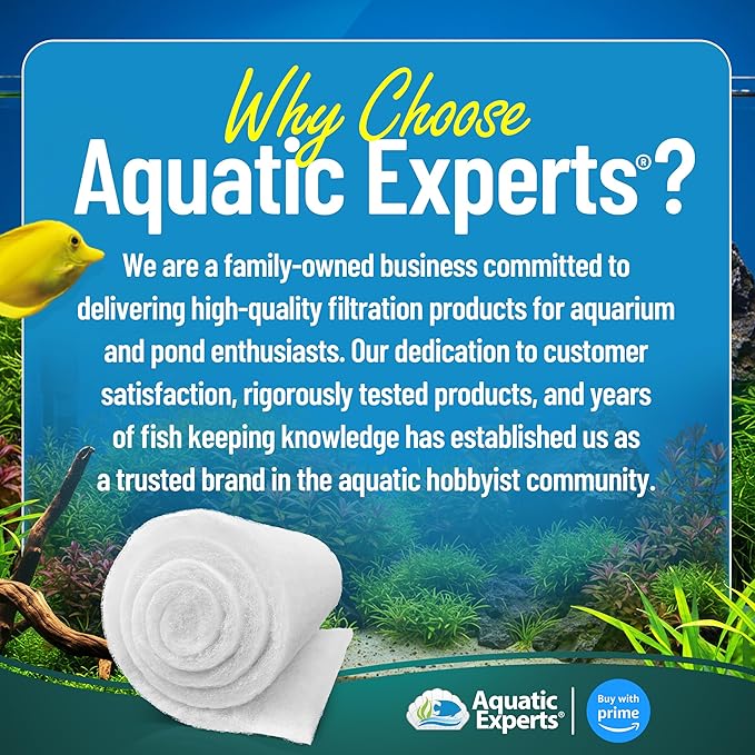Aquarium Filter Floss for Fish Tank Filters