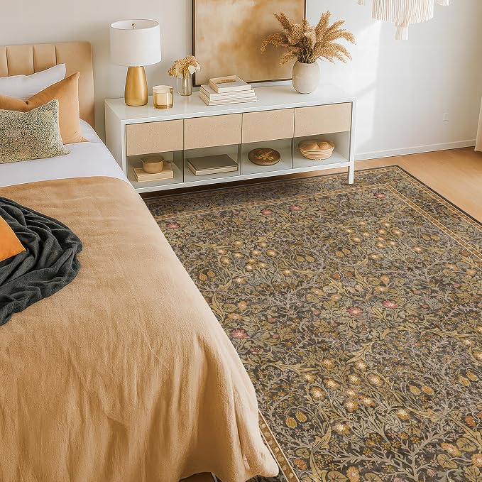 Washable Living Room Rug 6x9