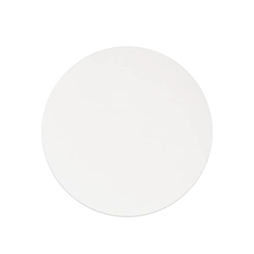 stonylab Quantitative Filter Paper, 100 Pack Slow Flow Rate Cellulose Filter