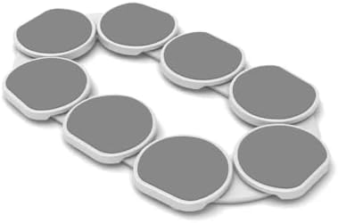Light Gray- The Lazy Susan Revolution - The First Patented Lazy Susan Turntable Expandable for Rectangular & Oblong Tables - Kitchen & Dining Tables - Great Gift! Parties & Gatherings