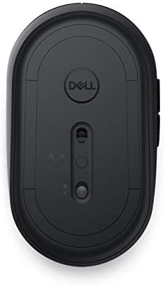 Dell MS5120W Mobile Pro Wireless Mouse – Wireless 2.4GHz, Bluetooth 5.0, Microsoft Swift Pair/Dell Pair (Windows 10 & 11 only), Optical LED Sensor - Gray