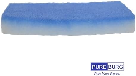 PUREBURG Replacement Filter Compatible with Best Vent Indoor Dryer Vent,12-Pack 6.9" x 6.5" x 0.6" Dryer Lint Filter For Air Clean