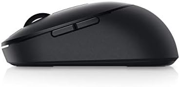 Dell MS5120W Mobile Pro Wireless Mouse – Wireless 2.4GHz, Bluetooth 5.0, Microsoft Swift Pair/Dell Pair (Windows 10 & 11 only), Optical LED Sensor - Gray