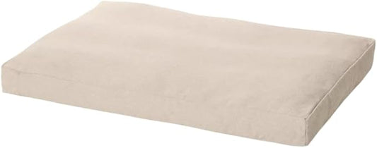 Orvis Comfortfill-Eco Lounger Dog Bed, Heathered Khaki - Large