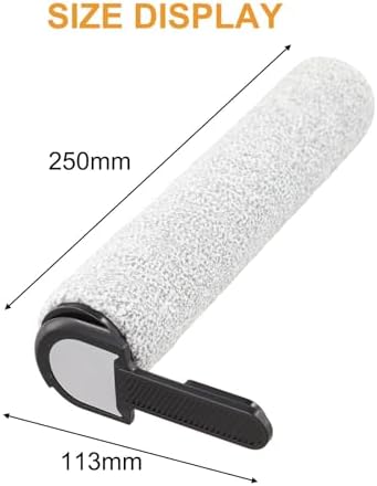 4-Pack Roller Brush Main Brush For Ultenic AC1 For Elite Wet Dry Vacuum Cleaner, Replacement Roller Mop Main Roller Brush For Sweeper Acuum Accessories