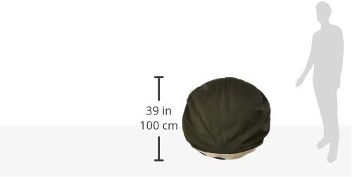 Snoozer Orthopedic Cozy Cave Pet Bed, Large, Olive