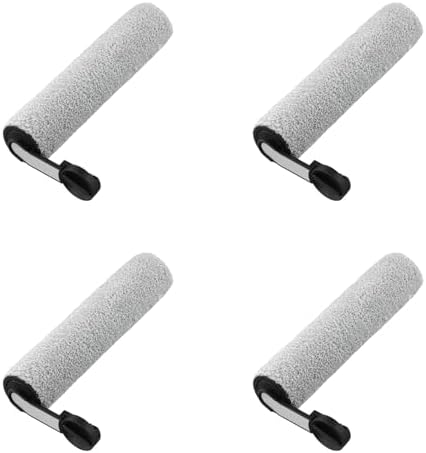 4-Pack Roller Brush Main Brush For Ultenic AC1 For Elite Wet Dry Vacuum Cleaner, Replacement Roller Mop Main Roller Brush For Sweeper Acuum Accessories