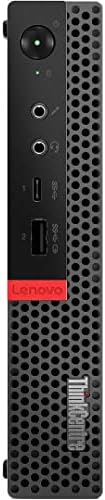 Lenovo ThinkCentre M920q Tiny Desktop,Intel 6 Core i5-8500T,16GB RAM,256GB NVME SSD,HDMI,DisplayPort,WiFi,Bluetooth,Wireless Keyboard Mouse,Windows 11 black (Renewed)
