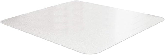 Under Pet Cage Mat for Bird Cages, Reptile Aquariums, Dog Kennels, Water-Resistant Pad for Hard Floors and Surfaces, 46 Inches x 60 Inches, Clear