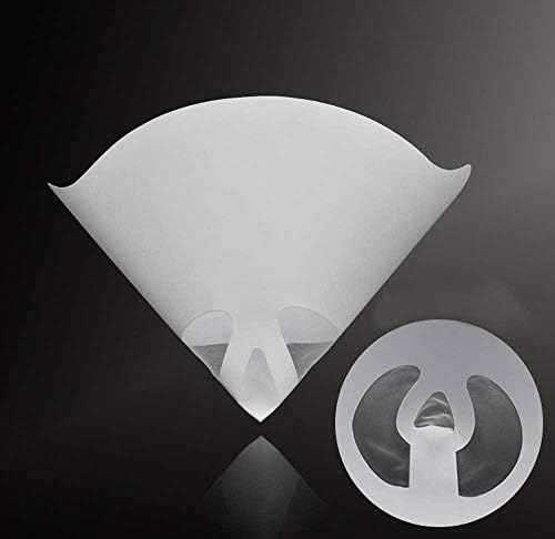 200PCS Paper Paint Strainers with 100 m Filter Tips and 1 PCS Stretch