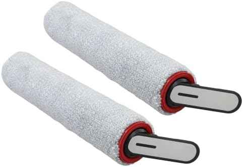 for Main Brush for M10 Floor Scrubber for Vacuum Cleaner, Plastic & Fiber Roller Brush for Replacement Accessory for Efficient Cleaning (1/2 Pack)