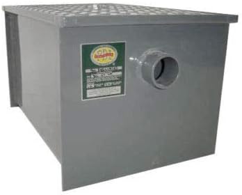 Commercial Carbon Steel Grease Trap Interceptor 14lb