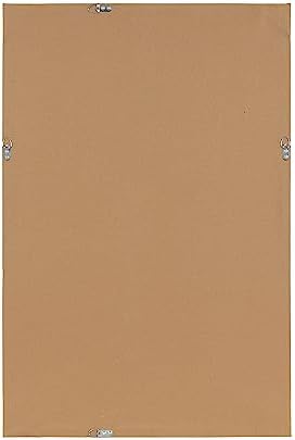 Kate and Laurel Makenna Rectangle Framed Linen Fabric Pinboard, 24 x 36, Soft White, Traditional Beaded Bulletin Board for Vintage Home Wall Organization or Aspirational Vision Board