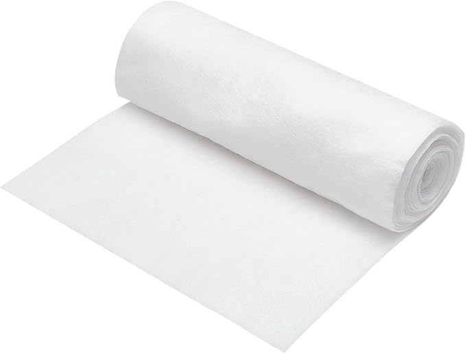 BENECREAT White Vent Filter Media, Electrostatic Air Filter Roll Air Vent