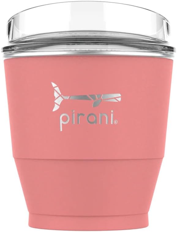 Pirani 10 oz. Insulated Stackable Wine and Whiskey Tumbler