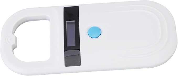Pet Microchip Scanner, Portable Rechargeable Reader with 1000 Records Storage, for Dog Cat Animal Management (Type 1)