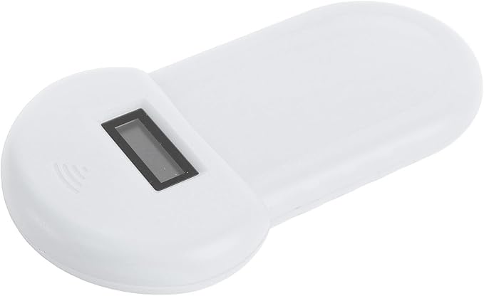 Pet Microchip Reader, Handheld Scanner with USB Charging and LCD Display, Compatible with ISO11784 85 FDX B for Dogs Cats Pigs Animals