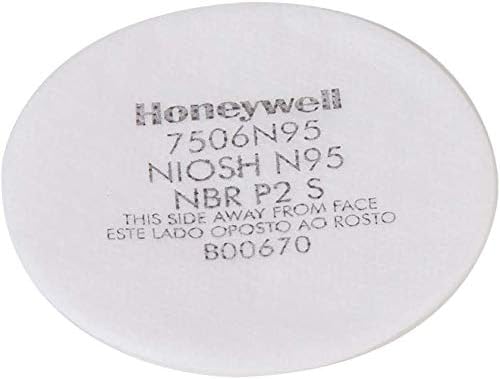 Honeywell N Series 7506N95 Particulate Filters, 12 Pack