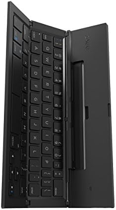 ZAGG Pocket, Foldable Wireless Keyboard for Smartphones & Small Tablets Apple & Android Devices - Black