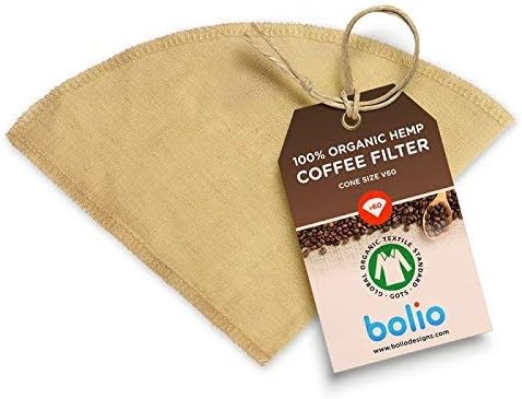Organic Hemp Reusable Coffee Filter