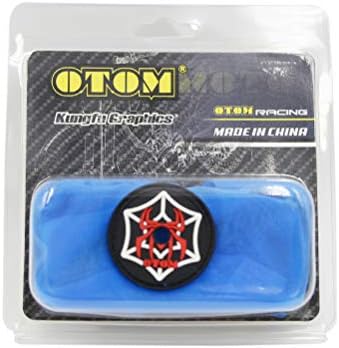 OTOM Universal Motorcycle Air Filter Dustproof Sand Cover Engine Cleaning Air Filter Wrap Fit for dirt bike (Blue)…