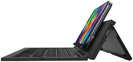 ZAGG Pocket, Foldable Wireless Keyboard for Smartphones & Small Tablets Apple & Android Devices - Black