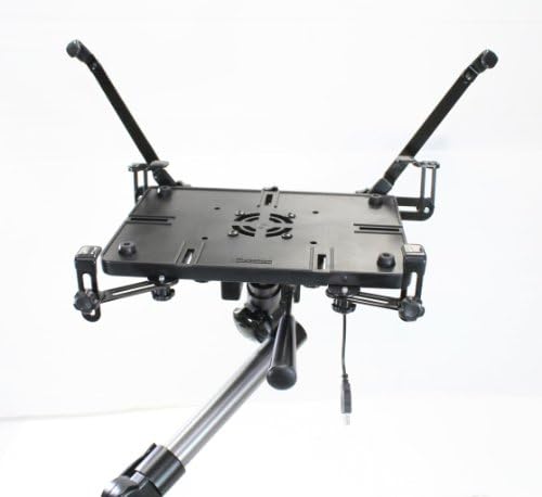 Mobotron MS-526B Heavy Duty Laptop Mount Holder for Cars, Trucks, SUVs, and other Applications with Complete Accessory Package