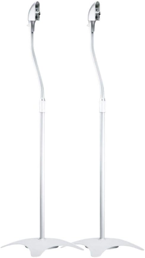 Monoprice Speaker Stand - Silver (MS-01) - Set of 2