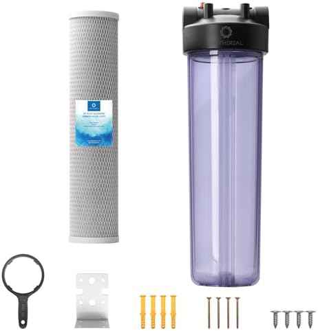 Airthereal Whole House Water Filter Housing, Sediment Filters for Well