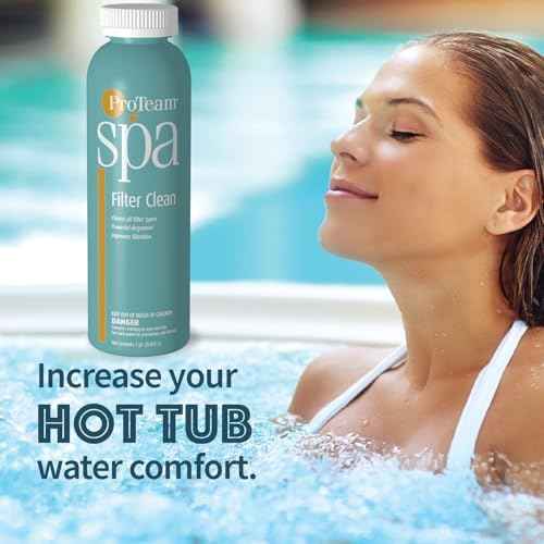 SplashWiz Proteam Spa Filter Clean - Spa Filter Cleaner for hot tub