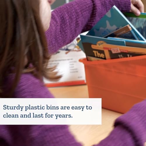 Really Good Stuff Durable Book & Binder Holders 12-Pack, Water