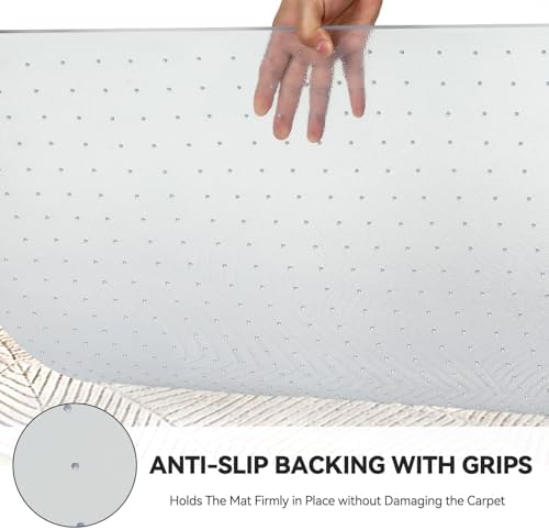 36"x48" Office Chair Mat for Carpet Floor Flat Shipping
