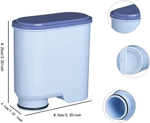 Coffee Machines Water Filter Compatible with Philips Saeco AquaClean 4 Pack