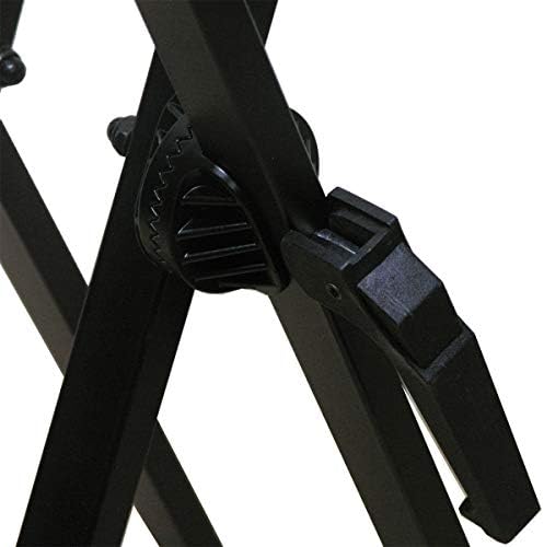 RockJam Xfinity Double X Keyboard Stand, Pre-Assembled & Adjustable