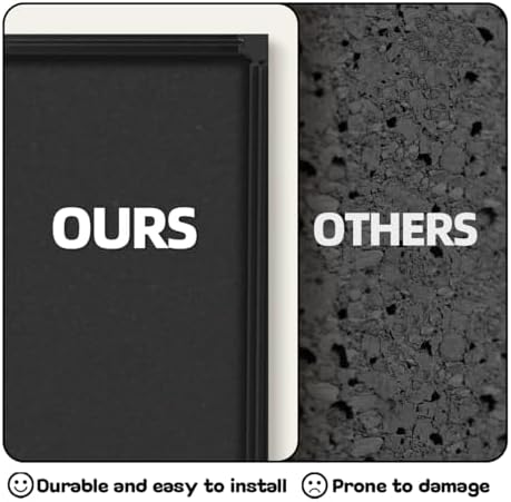 INNOVART Extra Large Cork Bulletin Board 96"X48" with Black Aluminum Frame