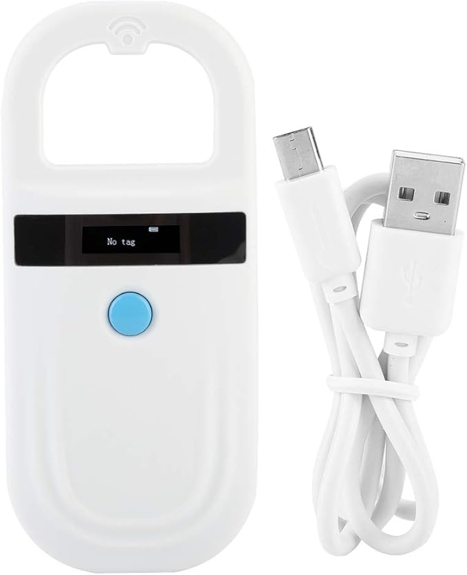 Microchip Scanner Reader Pet Universal Rechargeable Animal Chip Id Scanner Microchip and Accessories Scanner Pet Tag Scanner