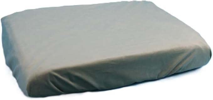 Elastic Replacement Dog Bed Cover Washable Sage Green 45 x 35 Inch