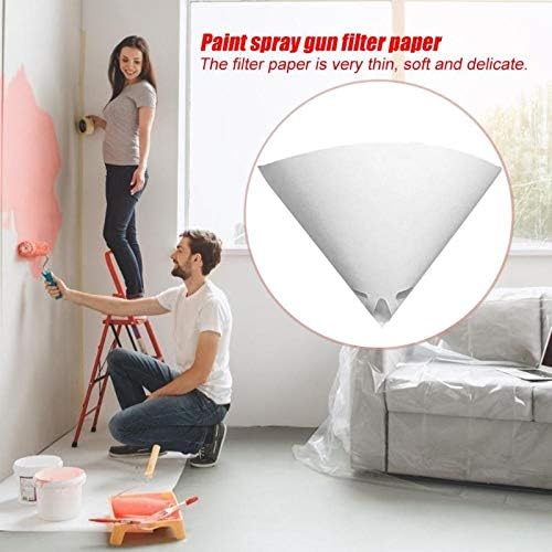 200PCS Paper Paint Strainers