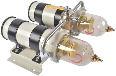Fuel Filter Water Separator 751000FH 751000FH10 Replacement for Parker Racor Turbine Series 360 GPH 30 Micron Mobile Diesel Filtration Assembly