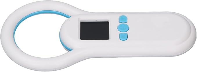 Animal Microchip Scanner, 1.44in TFT Screen 500 Data Storage 915M USB 2.4G Wireless BT Pet Chip Reader, with 3 Connection Methods, for ISO 11784 11785 FDX B Microchips