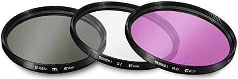 67mm Multi-Coated 7 Piece Filter Set Includes 3 PC Filter Kit and 4 PC Close Up