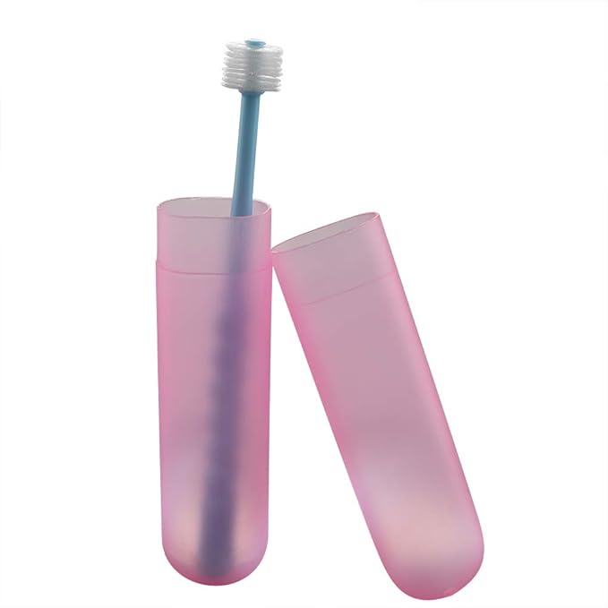 VTurboWay 360-Degree Pet Toothbrush for Puppy, Small Dog and Cat, Colors May Vary