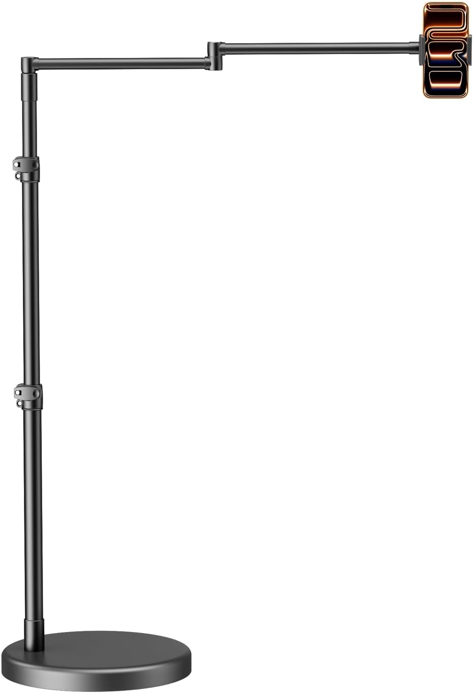 elitehood Floor Phone Holder Stand for Bed and Overhead Video Recording