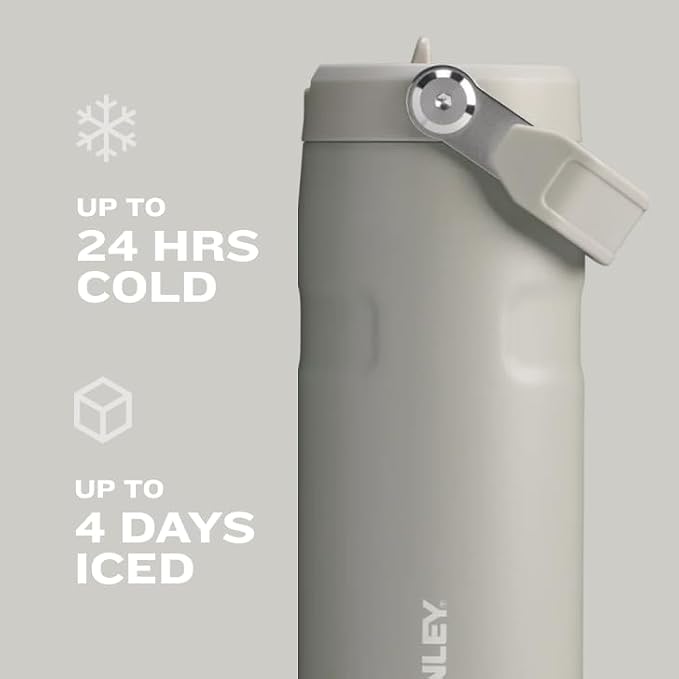 Stanley IceFlow Flip Straw 2.0 Water Bottle 24 OZ | Built-In Straw